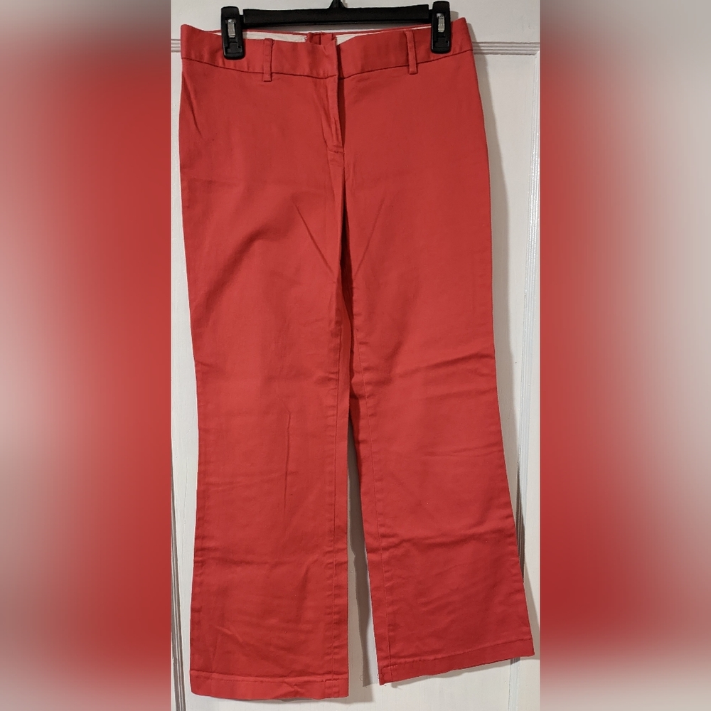 Express Women's Coral Stretch Wide Legged Pants, Size 4 Waist 30"
